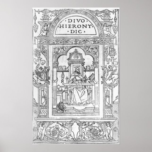 Póster St. Jerome in his Study (Frente)