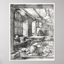 Póster St. Jerome in his Study, 1514