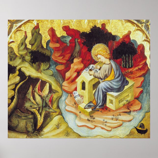 Póster St. John en Patmos (Frente)