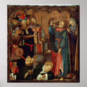 Póster St. John la consumición del evangelista