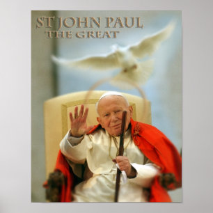 PÓSTER ST JOHN PAUL EL GRANDE