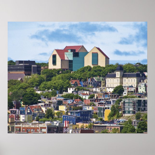 Póster St. John's, Terranova, Canadá, los 2 (Frente)