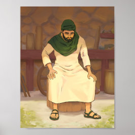 Póster St. Joseph Resting