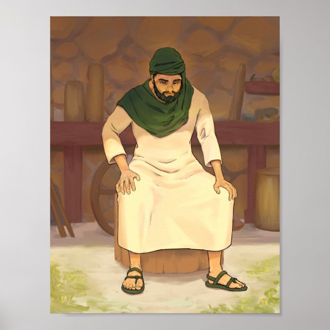 Póster St. Joseph Resting (Frente)