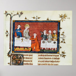 Póster St. Louis Alimentándose, 'Life and Miracles St.