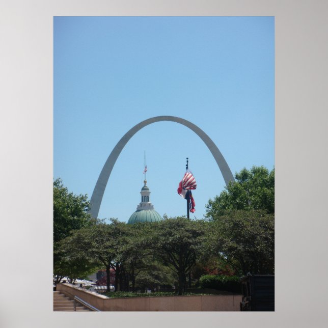 Póster St. Louis, Missouri (Frente)