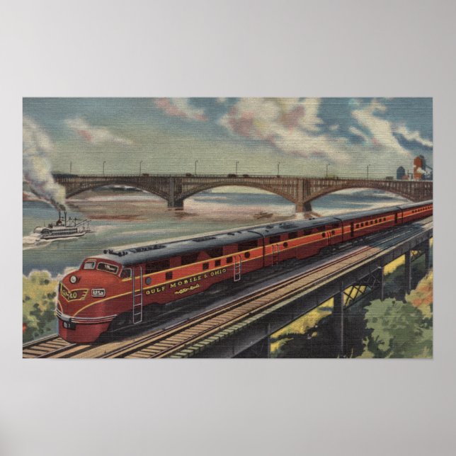 Póster St. Louis, Missouri (Frente)