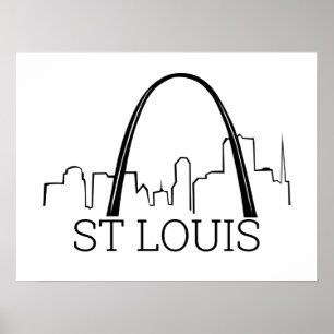 Póster St. Louis, Missouri