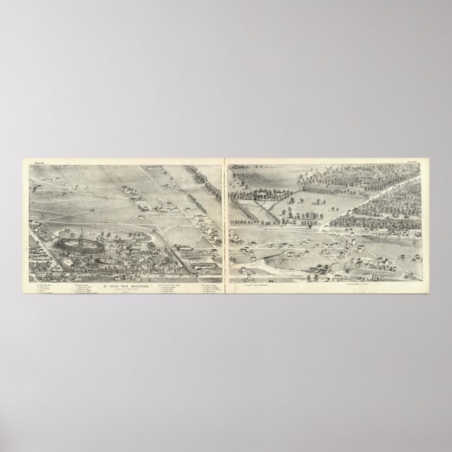 Póster St. Louis, Missouri 8 (Frente)