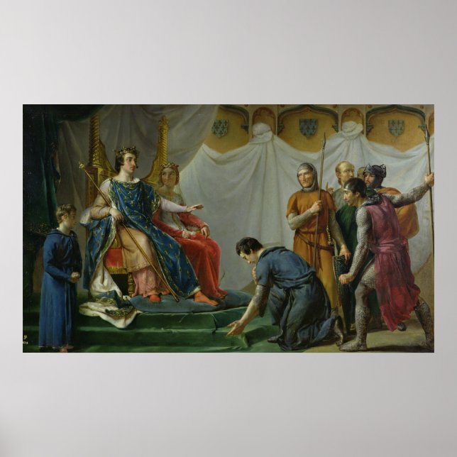 Póster St. Louis Pardonning Mauclerc (Frente)