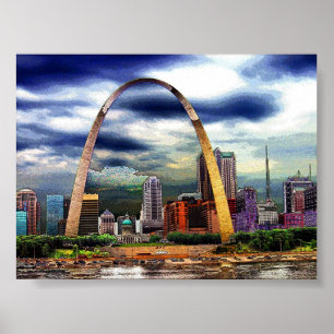 Póster St. Louis por la tormenta
