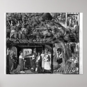 Póster St. Louis que se va para la cruzada