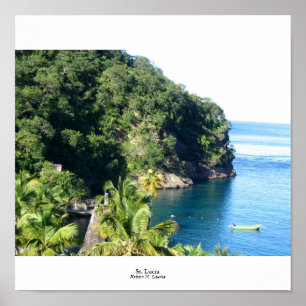 Póster St Lucia