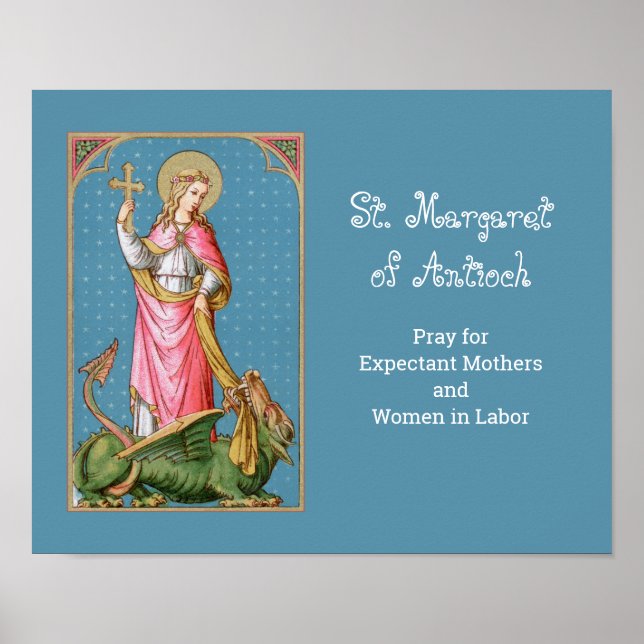 Póster St. Margaret de Antioch (SAU 038) (Frente)
