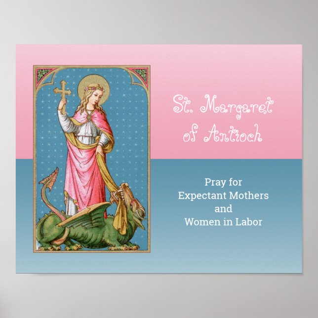 Póster St. Margaret de Antioch (SAU 038) (Frente)