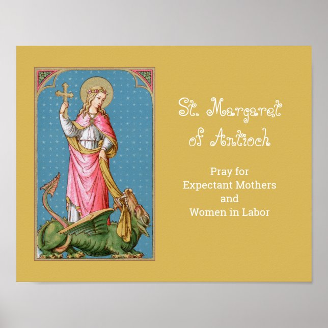 Póster St. Margaret de Antioch (SAU 038) (Frente)