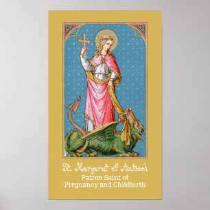 Póster St. Margaret de Antioch (SAU 038)