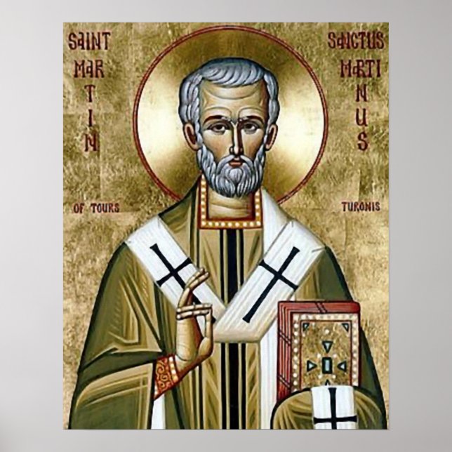 Póster St Martin de Tours icon Poster (Frente)