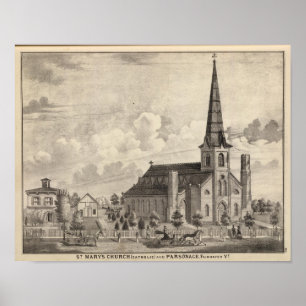 Póster St Mary's Catholic Church