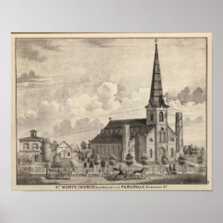 Póster St Mary's Catholic Church