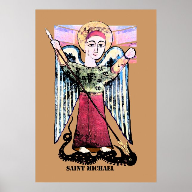 Póster St Michael (Frente)