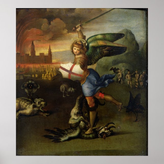 Póster St. Michael, c.1503-05 (Frente)
