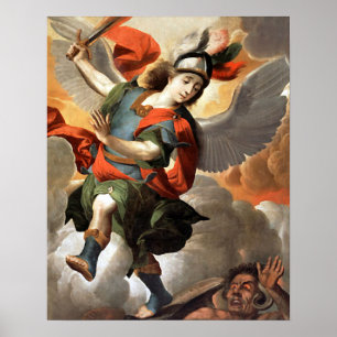 Póster St Michael el Archangel 3 Angel Poster Imprimir