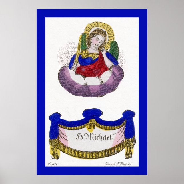 Póster St. Michael el Archangel (M 009) (Frente)