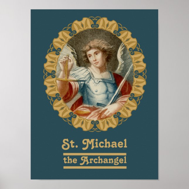 Póster St. Michael el Archangel (M 010) (Frente)