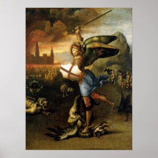 Póster St. Michael el Archangel - Rafael