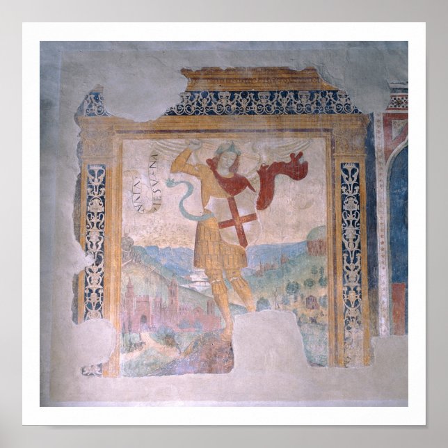 Póster St. Michael (fresco) (Frente)