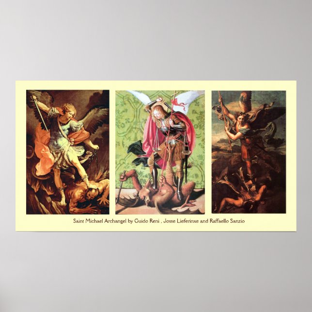 Póster St MICHAEL LA COLECCIÓN ARCHANGEL (Frente)