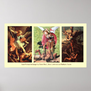 Póster St MICHAEL LA COLECCIÓN ARCHANGEL