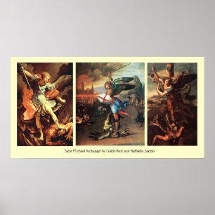 Póster St MICHAEL LA RECOPILACIÓN DE BELLAS ARTES ARCHANG