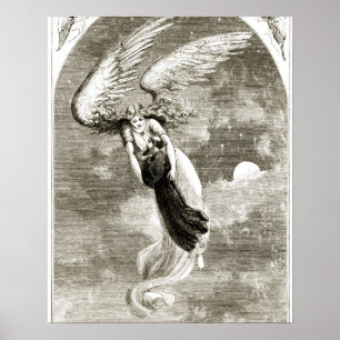 Póster St Patrick llevó a Roma por el ángel, del 'Th
