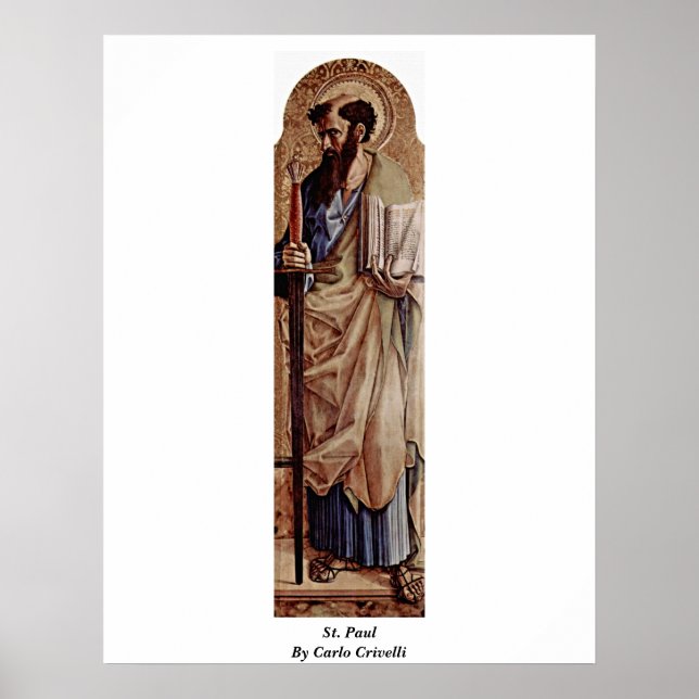 Póster St. Paul De Carlo Crivelli (Frente)