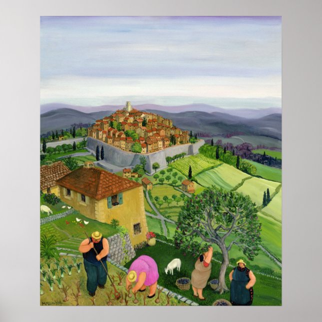 Póster St. Paul de Vence (Frente)