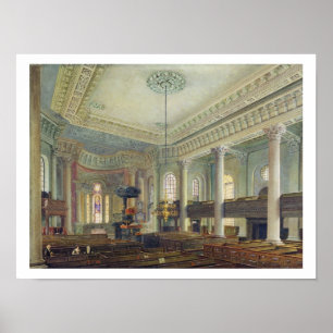 Póster St. Paul's, Deptford (p/c sobre el papel)