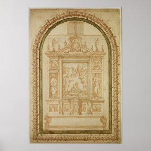 Póster St. Peter Fishing, study for the Altar