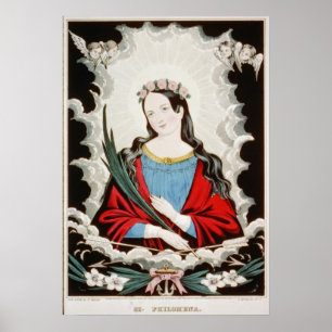 Póster St. Philomena - 1845