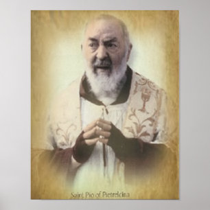 PÓSTER ST PIO DE PIETRELCINA