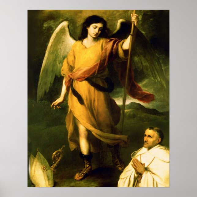 Póster St Raphael Archangel Poster A (Frente)