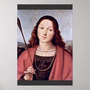 Póster St. Sebastian de Raffael (la mejor calidad)