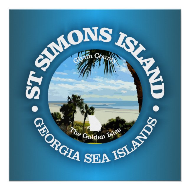 Póster St Simons (C) (Anverso)