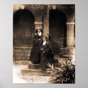 Póster St. Teresa en Carmel.