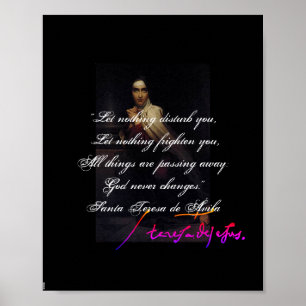 Póster St. Teresa of Ávila - François Gérard