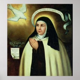 Póster St Theresa de Ávila 1570