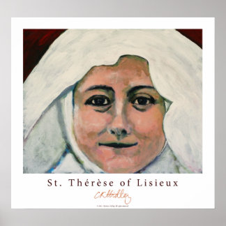 Póster St. Thérèse de Lisieux Poster