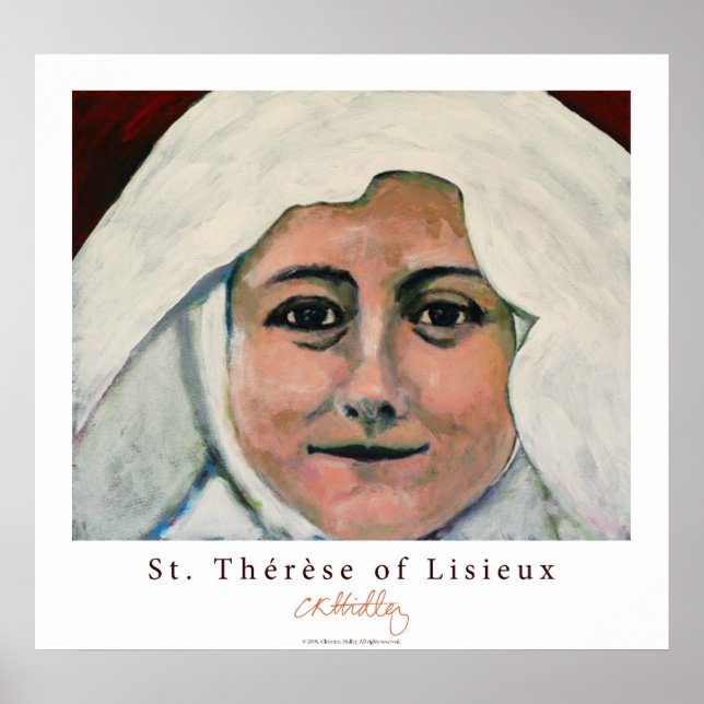 Póster St. Thérèse de Lisieux Poster (Frente)