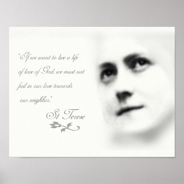 Póster St Therese on Love (Frente)